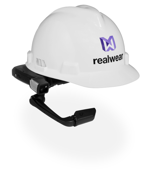 HMT-1 attached to a hard hat